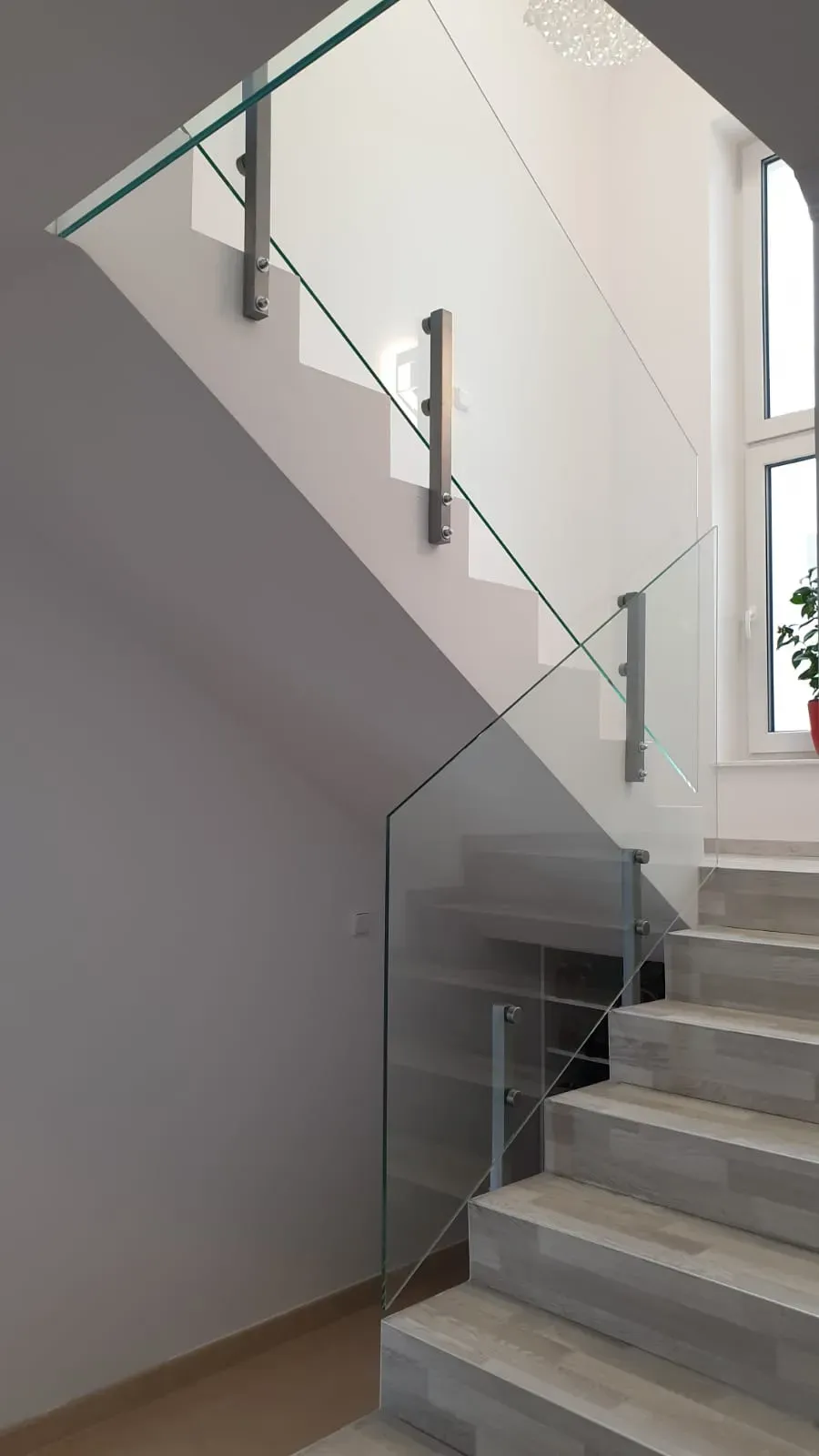 Balustrades and French windows
