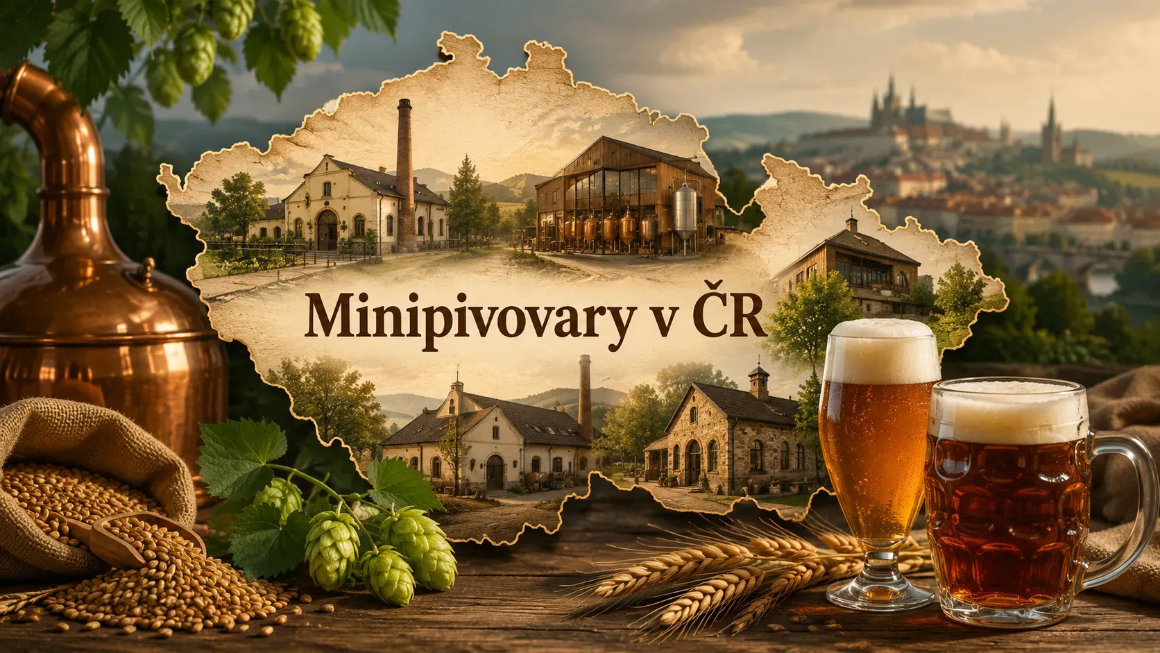České minipivovary: vhodné firmy nalezne aplikace Intedat
