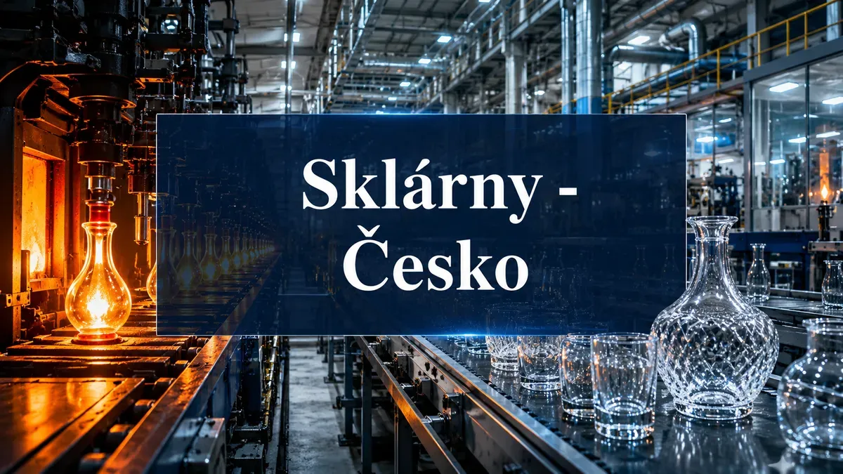 České sklárny: vhodné firmy nalezne aplikace Intedat