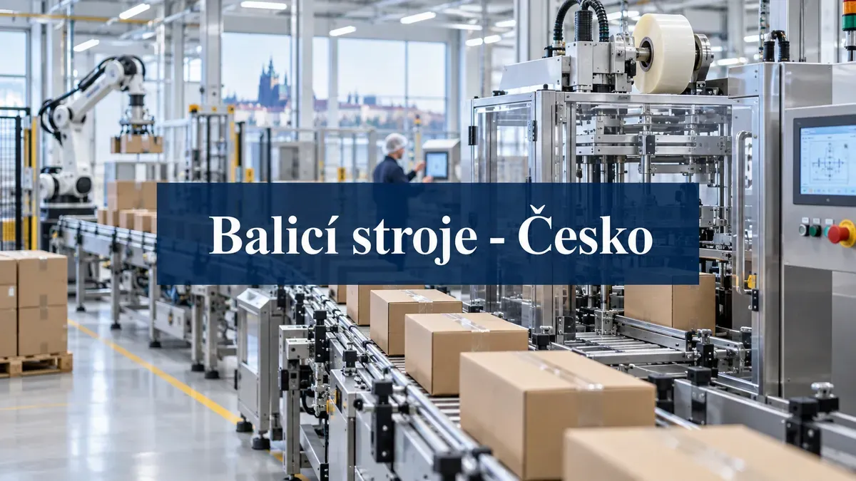Čeští výrobci balicích strojů a technologií: vhodné firmy nalezne aplikace Intedat