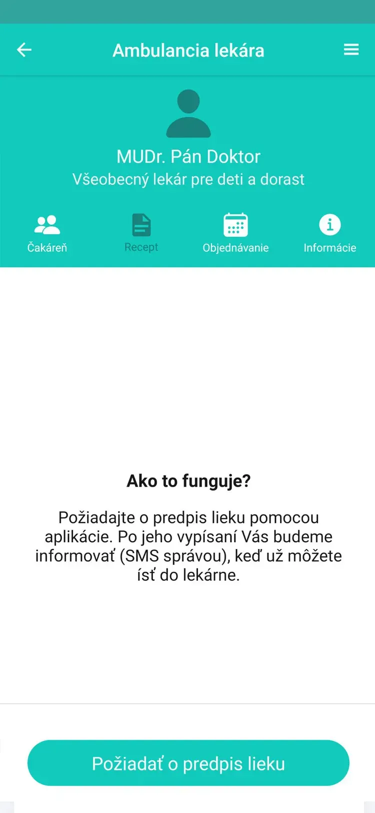 Wniosek o wystawienie recepty
