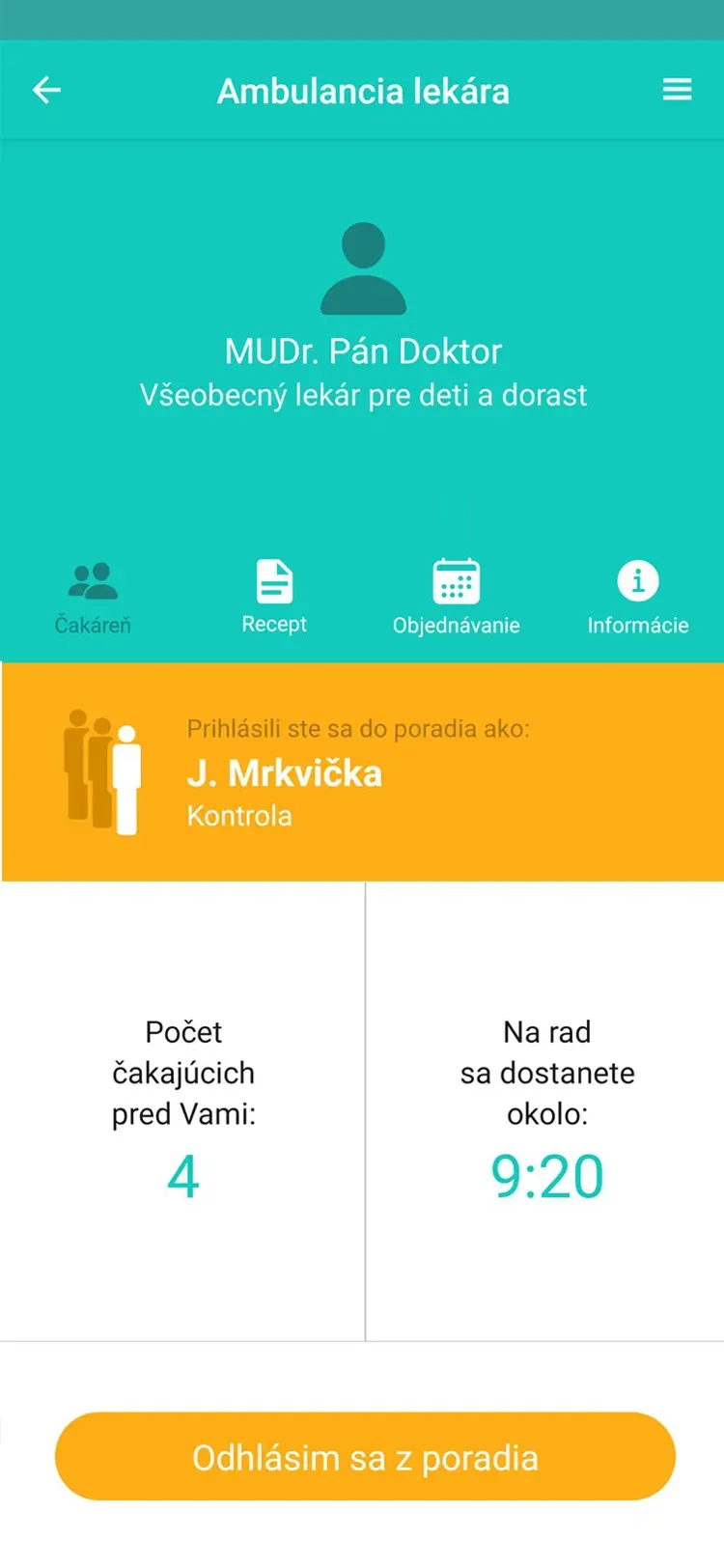 Zapisanie się do kolejki i oczekiwanie online