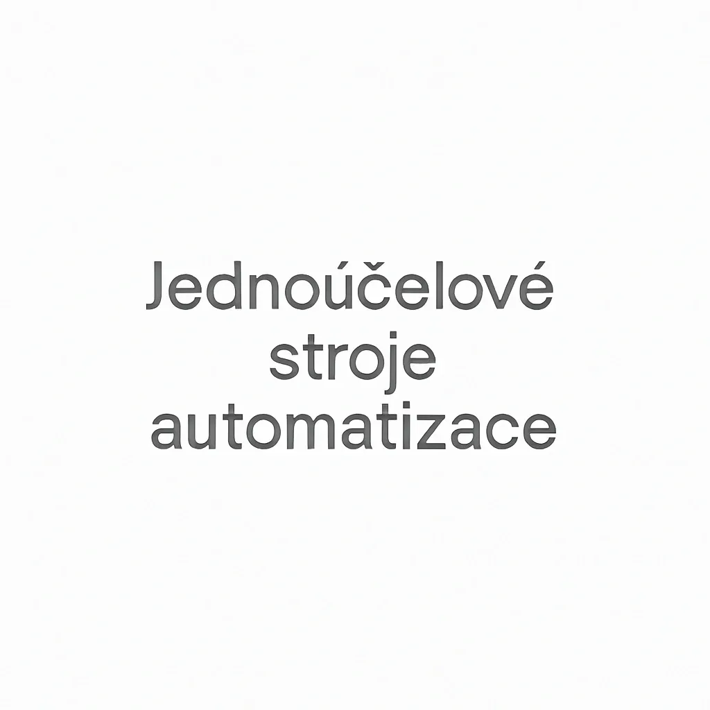 Jednoúčelové stroje, automatizace – vhodné firmy díky Intedat Search