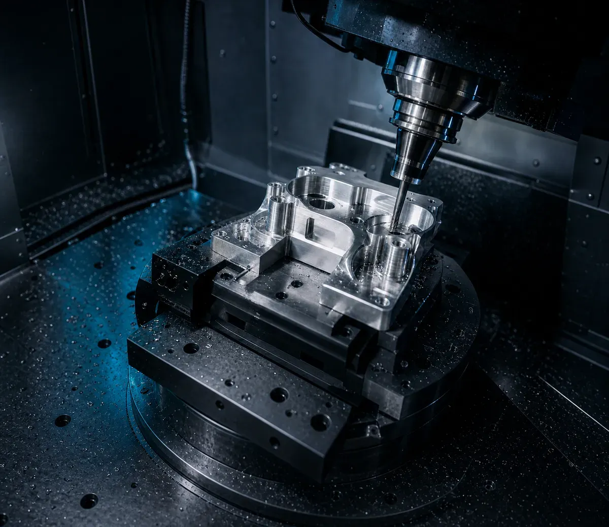 CNC milling and turning