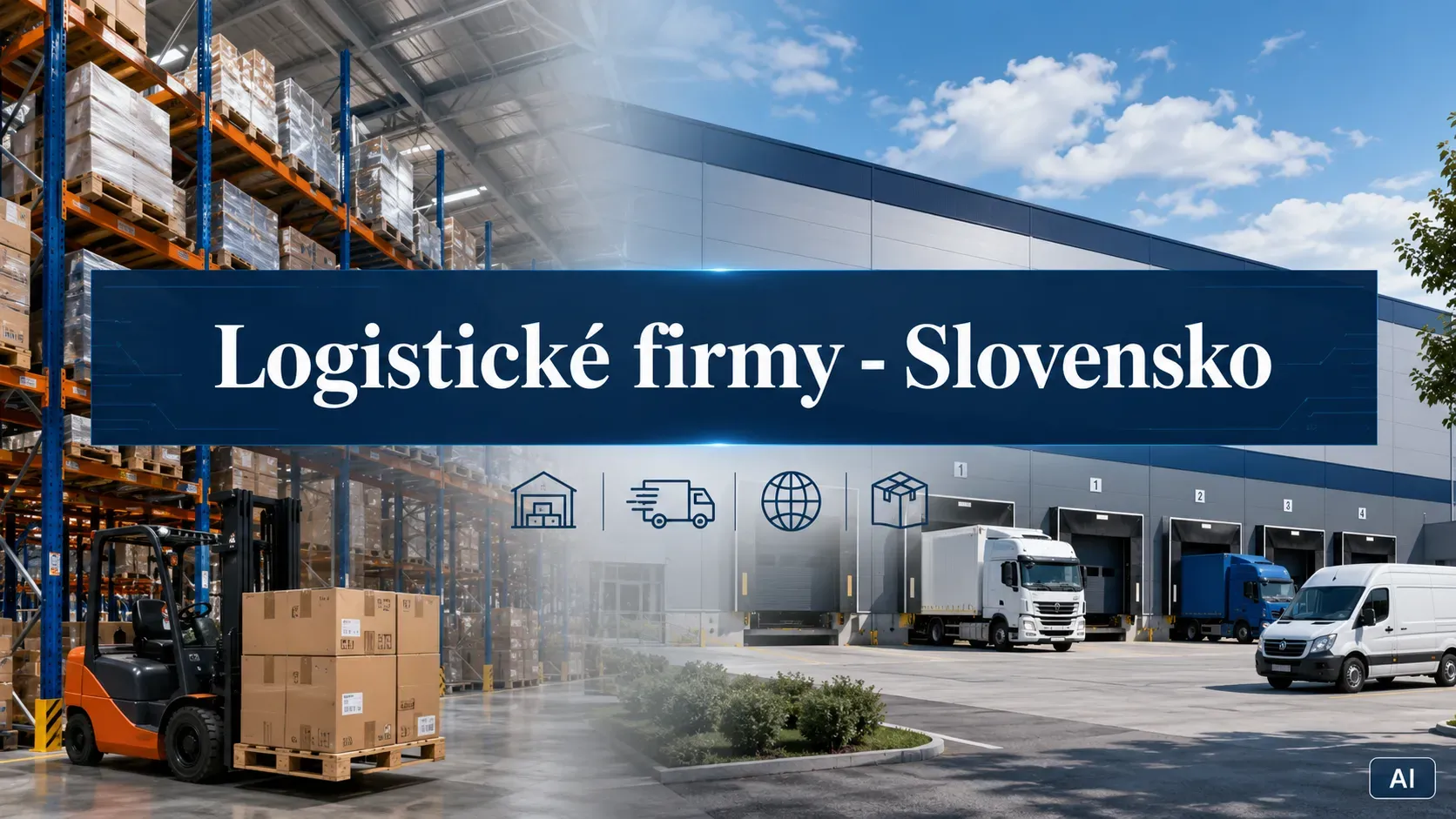 Logistické a skladovací firmy na Slovensku: vhodné firmy nalezne aplikace Intedat