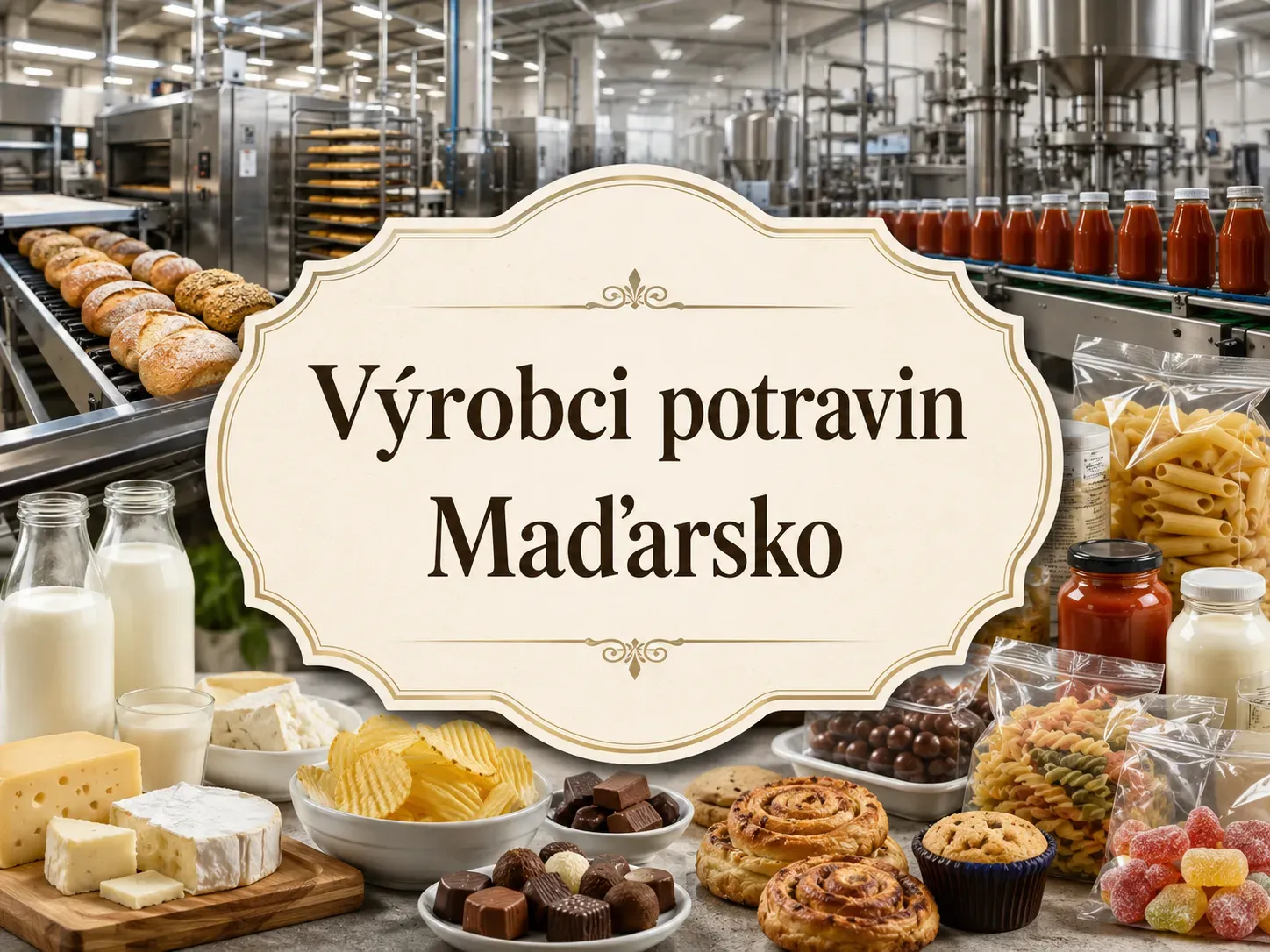 Maďarští výrobci potravin: vhodné firmy nalezne aplikace Intedat