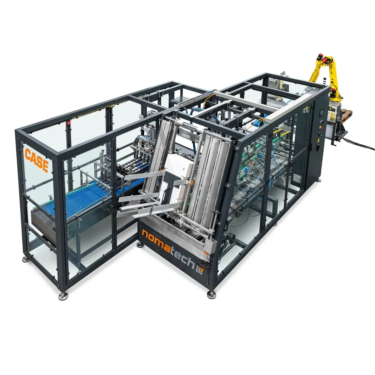 BOX and CASE cartoning machines