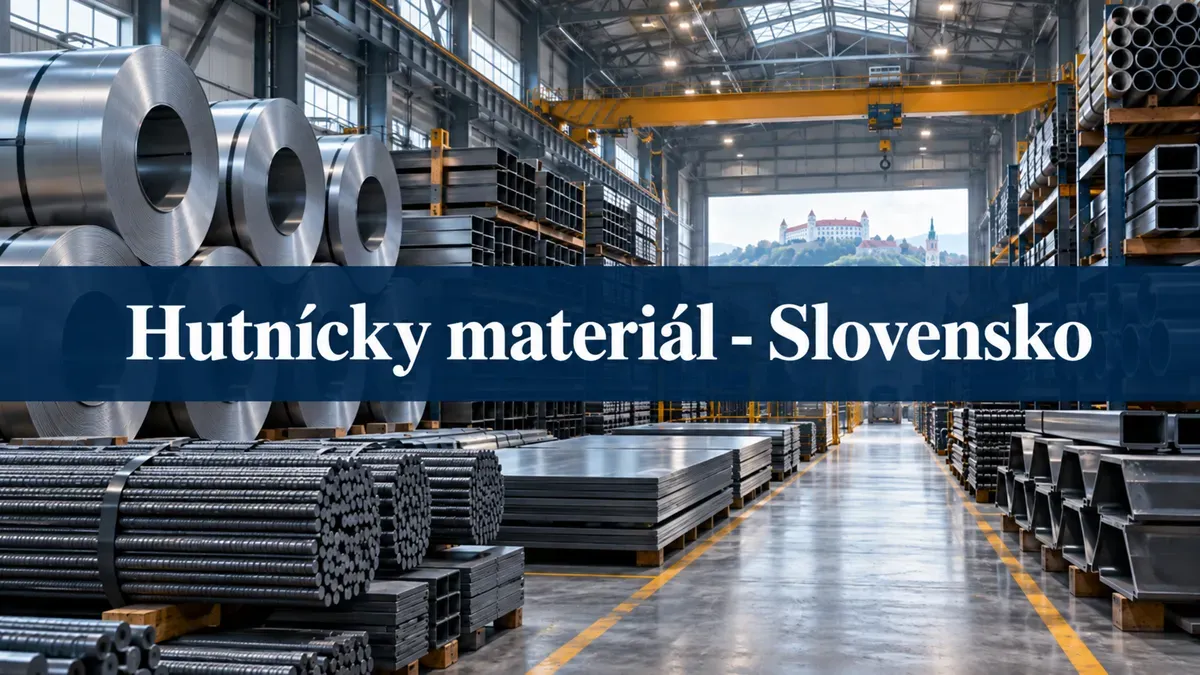 Predajcovia hutníckeho materiálu na Slovensku: vhodné firmy nájde aplikácia Intedat