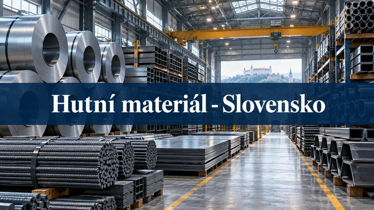 Prodejci hutního materiálu na Slovensku: vhodné firmy nalezne aplikace Intedat