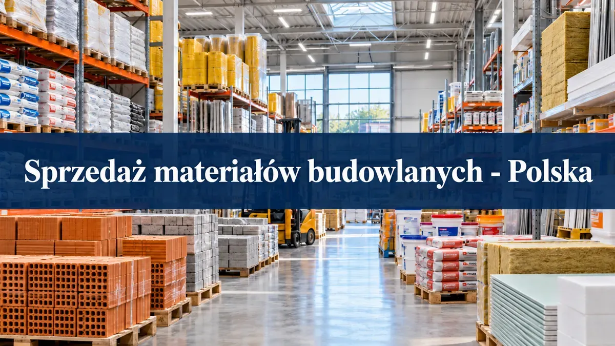 Sprzedawcy materiałów budowlanych w Polsce: odpowiednie firmy znajdzie aplikacja Intedat
