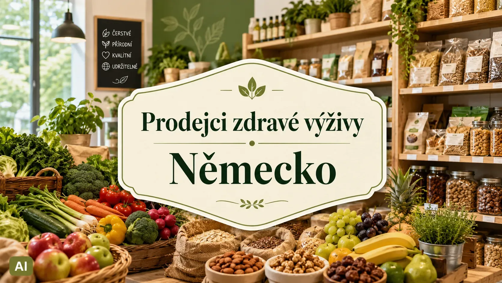 Prodejci zdravé výživy v Německu: vhodné firmy nalezne aplikace Intedat