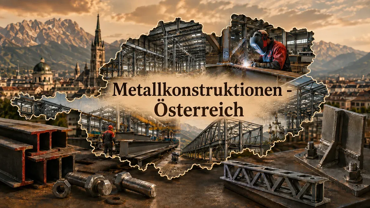 Österreichische Hersteller von Metallkonstruktionen: passende Firmen findet Intedat