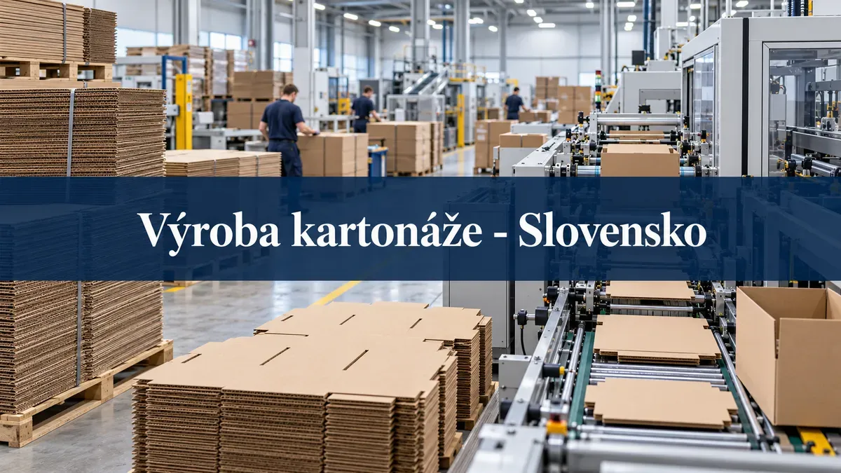Slovenskí výrobcovia kartonáže a kartónových obalov: vhodné firmy nájde aplikácia Intedat