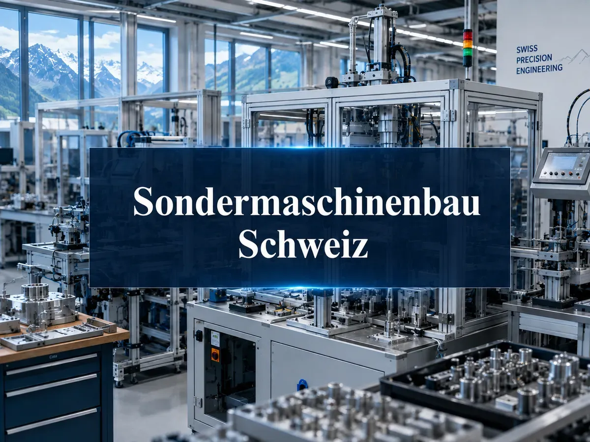 Schweizer Hersteller von Sondermaschinen: passende Firmen findet Intedat