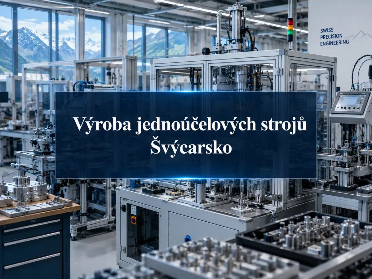 Švýcarští výrobci jednoúčelových strojů: vhodné firmy nalezne aplikace Intedat