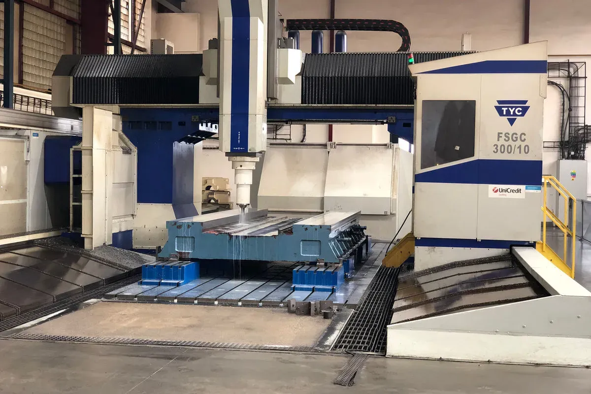 Wielkogabarytowa obróbka 3D do 20 ton