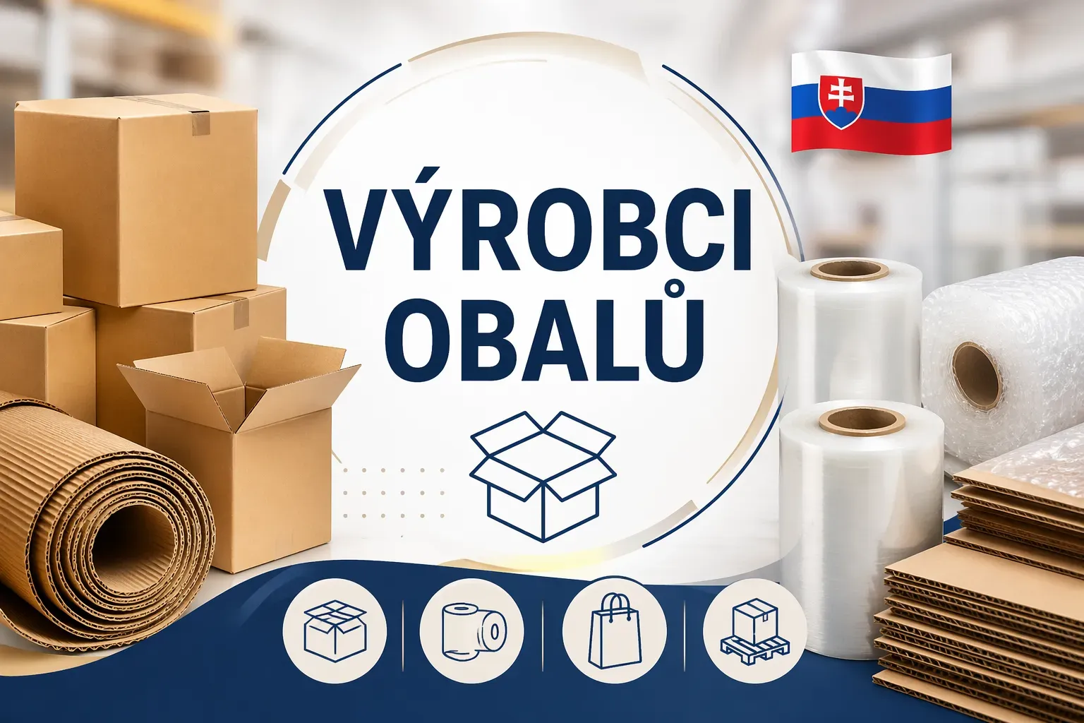Výrobci obalů na Slovensku – vhodné firmy díky Intedat Search