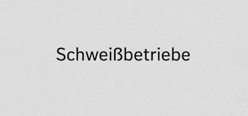 Schweißen – geeignete Firmen dank Intedat Search