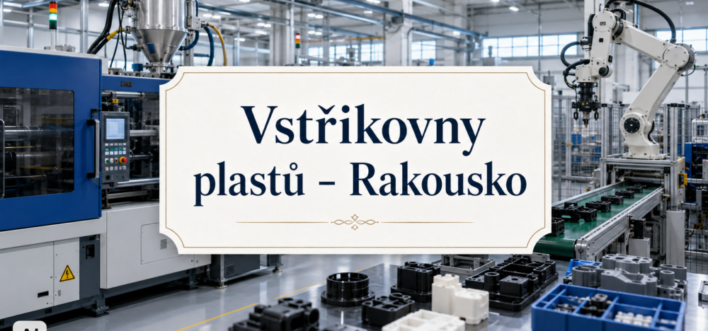 Rakouské vstřikovny plastů: vhodné firmy nalezne aplikace Intedat
