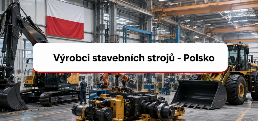 Výrobci stavebních strojů v Polsku: vhodné firmy nalezne aplikace Intedat